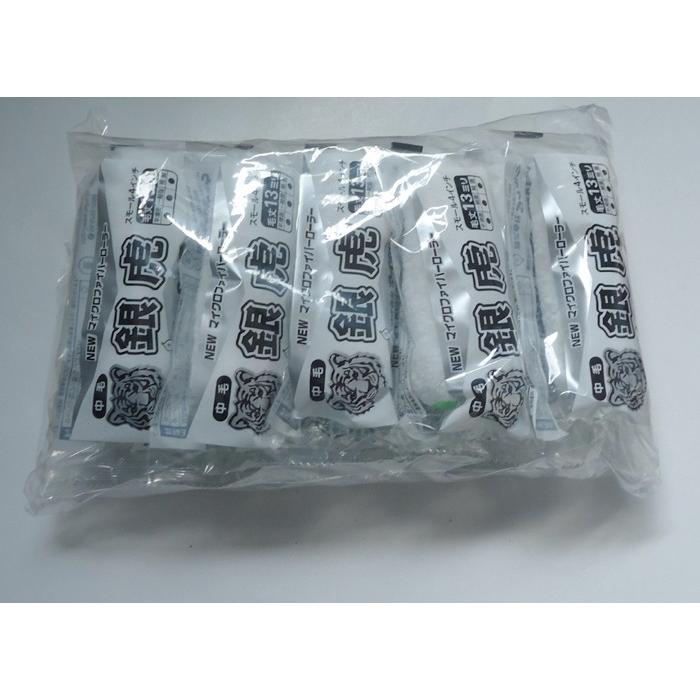 銀虎スモールローラー　中毛　4吋　 白色　毛足13mm　10本入　タイホウ　大豊　銀トラ　４インチ | 