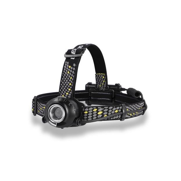 ジェントス　ヘッドウォーズ　450ルーメン　HLP-2301　単3形アルカリ電池×3本使用（テスト用電池付き）　ヘルメットホルダー4個付き | HEAD WARSシリーズ