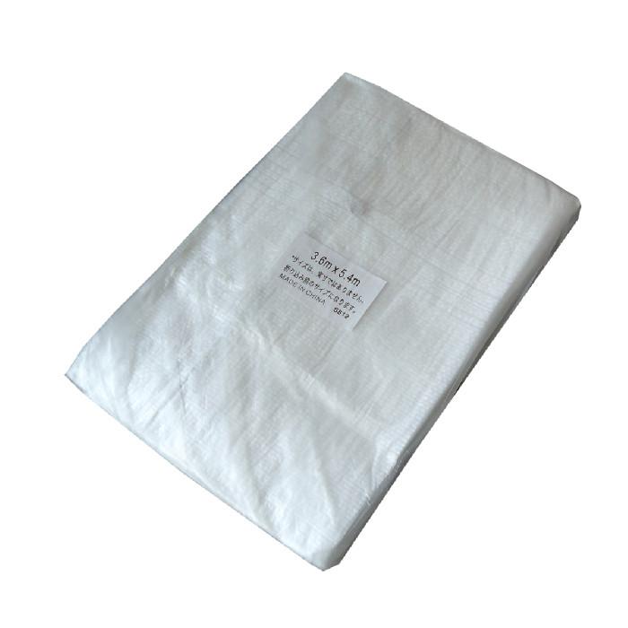 軽量ナチュラルシート#900　 3.6x5.4ｍ折込前寸法　実寸3.5mｘ5.3m　（半透明シート） | 