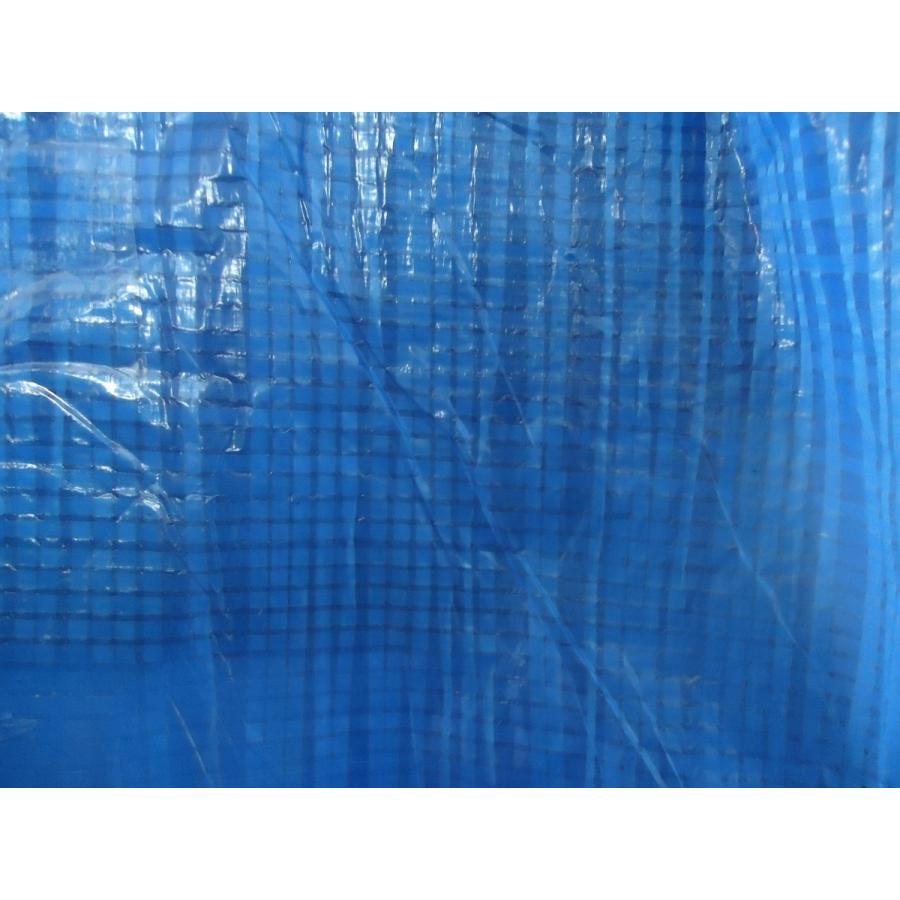 ブルーシート♯1300　3.6x5.4ｍ（折込前寸法） 平均重量1.3kg　実寸約3.5mｘ5.3m　2ｘ3間 |  | 01