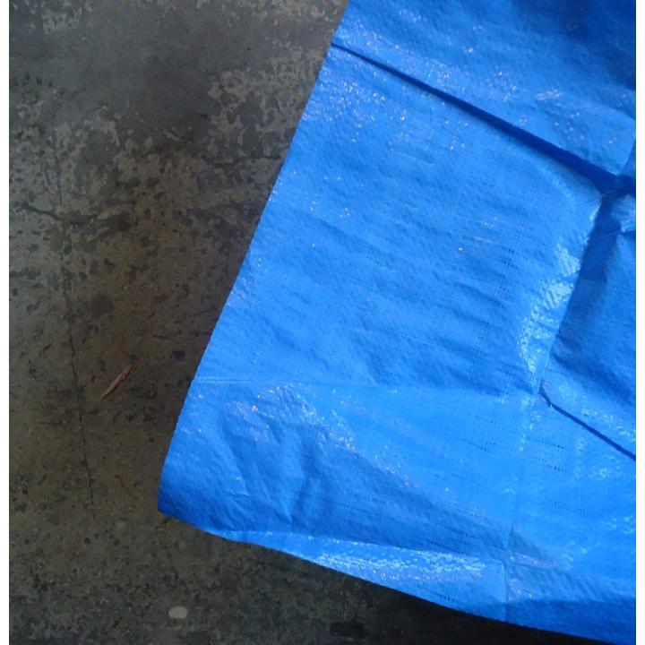 ブルーシート♯2000　10x10ｍ（折込前寸法）実寸9.9〜9.85ｍｘ9.9〜9.85ｍ　平均重量10kg |  | 02