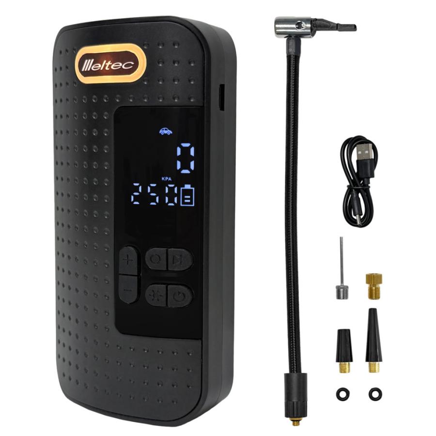 ML-290 充電式エアーコンプレッサー　大自工業  オートストップ機能付き | 大自工業 | 02