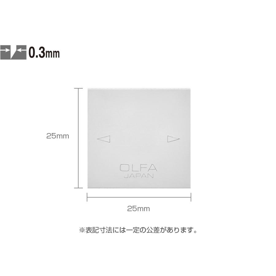 オルファ　Ｔ−25替刃（鉄の爪25ミリ替刃） 10枚入　10個セット　XB7　替刃　OLFA　 | OLFA