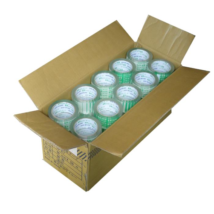 ケイユー　OPPテープ　FP47　50mm×50m 　まとめ買い　50巻　単価286円 | 