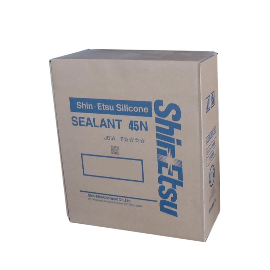 シーラント45N クリヤー 330ml×10本 ブランドのギフト 100％の保証 信越化学 シリコーンシーラント JIS品 シリコンコーキング