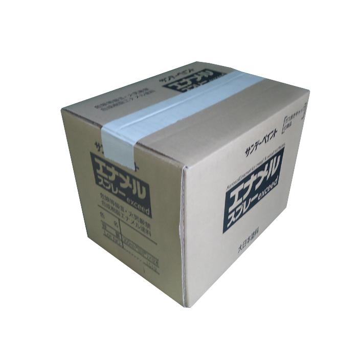 サンデー エナメル スプレー exceed 艶消黒 300ml 12本セット サンデーペイント つや消し 黒 ブラック　艶消し | 