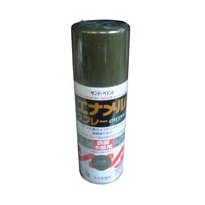 サンデー エナメル スプレー exceed OD色 艶有 300ml 12本セット サンデーペイント オリーブドラブ |  | 01