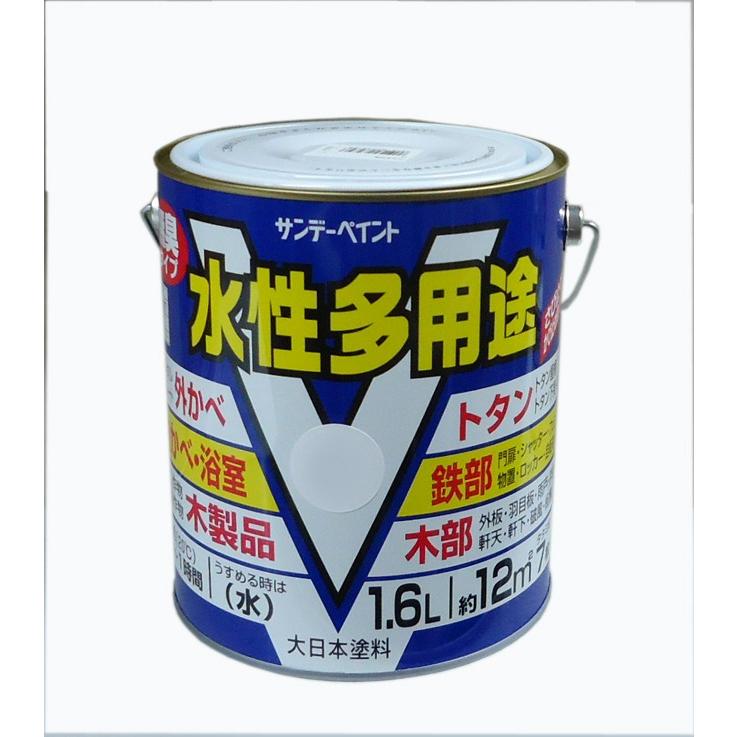 サンデーペイント　水性多用途　1.6L　各色　白など全20色 | 