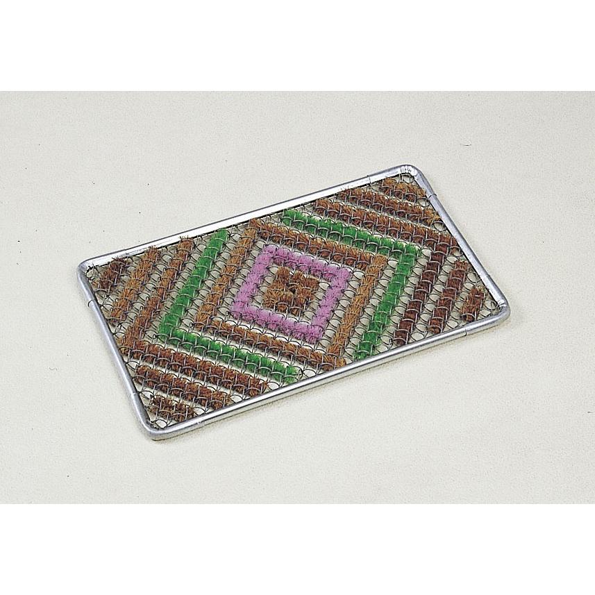 テラモト　タンポポマット　360×600ｍｍ　（小）　36ｃｍ×60ｃｍ　（砂落とし・雪落としマット） | 