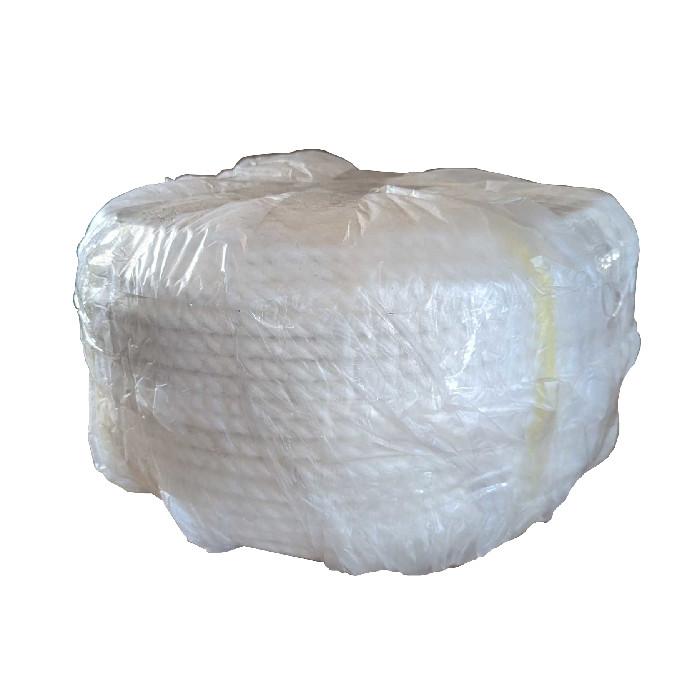 ビニロンSロープ　12ｍｍ×200m　白　約17kg　太さ12mm　長さ200ｍ | 