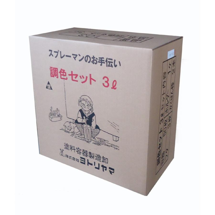 ヨトリヤマ　調色セット　３Ｌ　Ｐポット　ペイントポット　品番：１０３ |  | 02