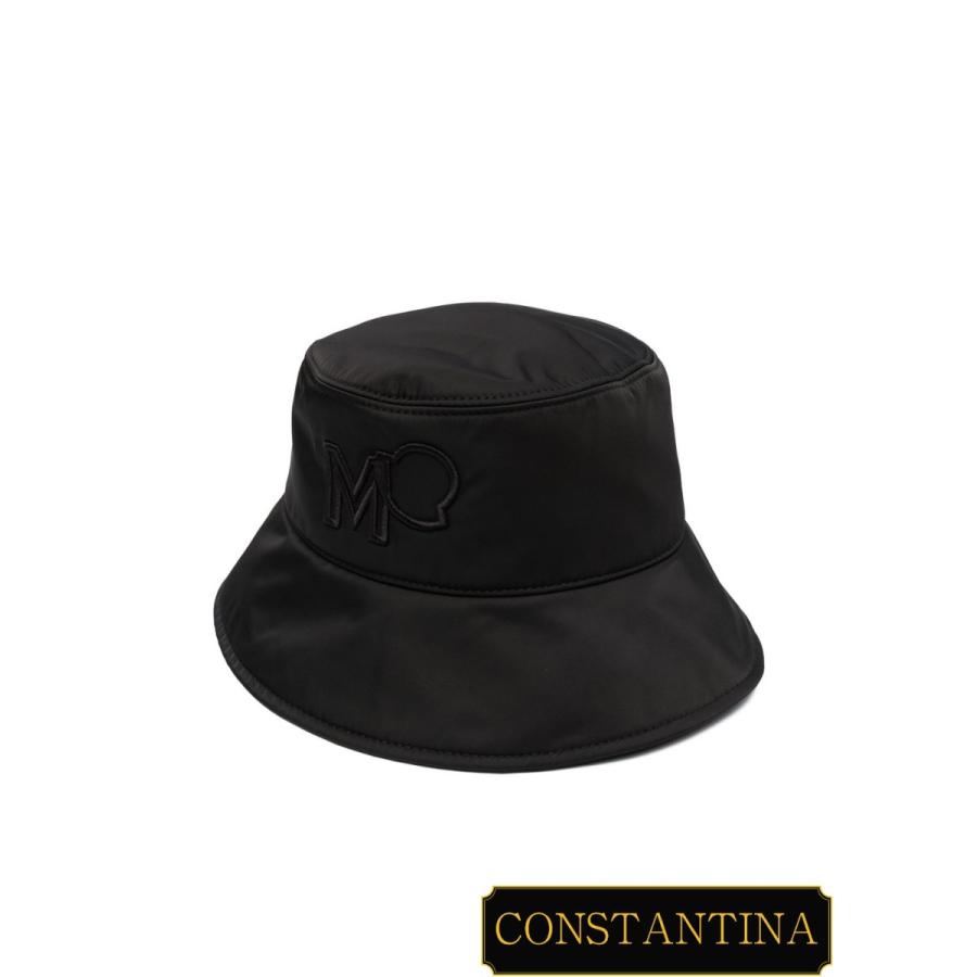 専門店では 【新品】モンクレール　バケットハット　帽子　ロゴ　サイズS ハット、つば広帽子