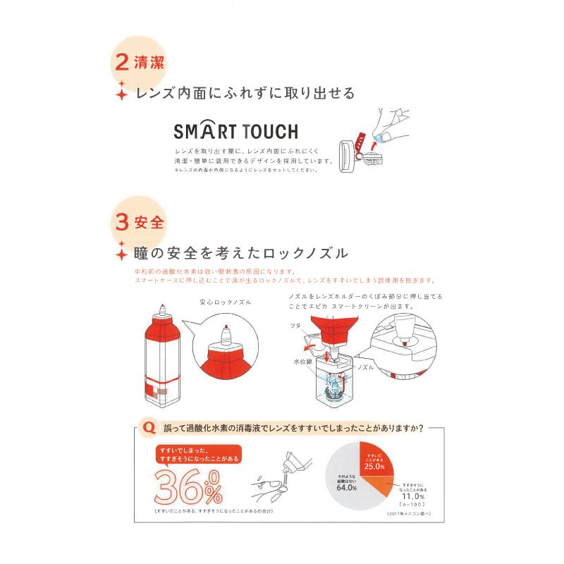 エピカ メニコン スマートクリーン 300ml× 6箱 セット 専用 エピカ メニコン スマートクリーン 300ml× 6箱 セット 専用