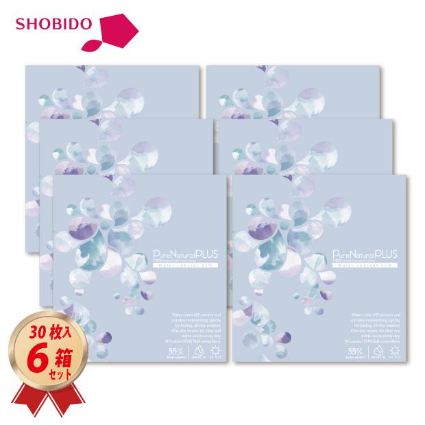 コンタクトレンズ ワンデー 1day ピュアナチュラルプラス 高含水 55 Uvモイスト 30枚 6箱セット 1日使い捨て Purenatural Uv モイスト コンタクトコゾウ 通販 Paypayモール