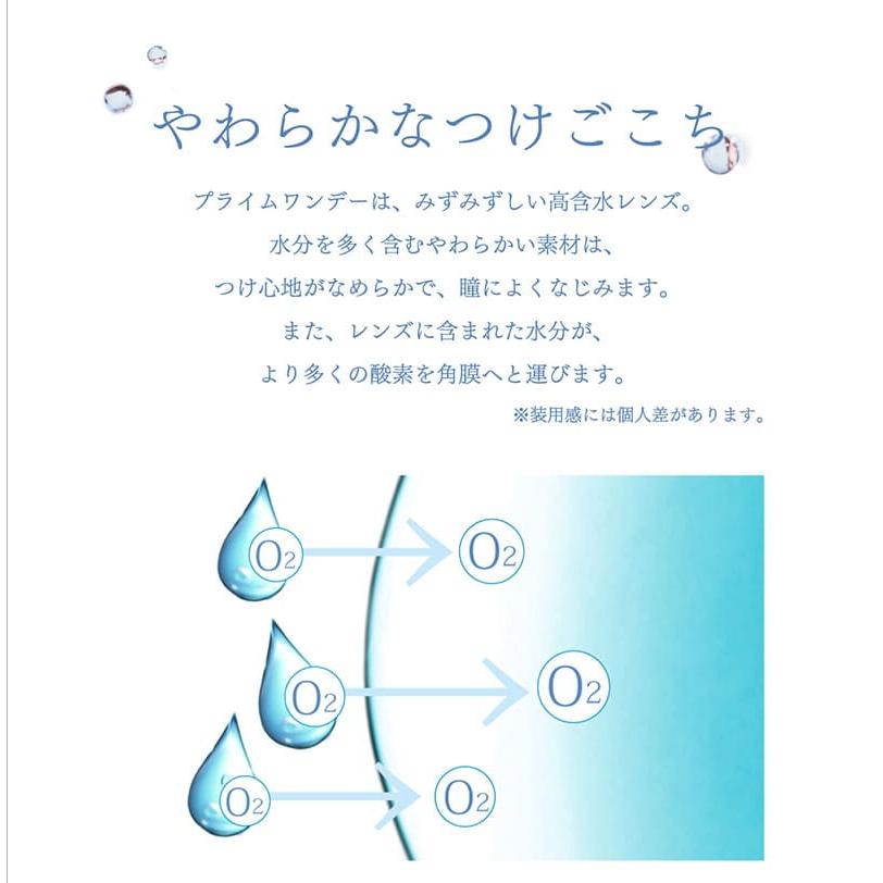 コンタクトレンズ プライムワンデー 6箱セット 1day 送料無料｜contacthiroba｜07