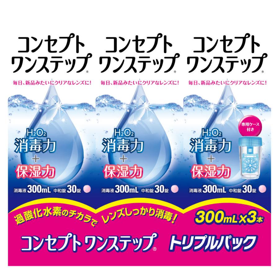 コンセプト コンセプトワンステップ300ml 3本セット ケア用品 : ひかり