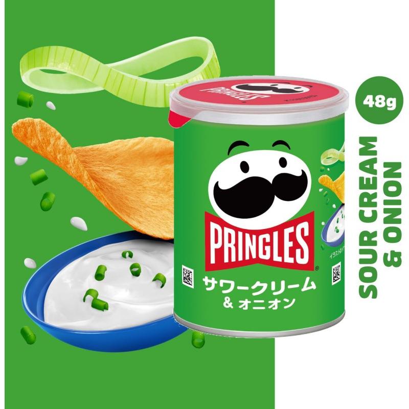 チップスター6ケース分48本+プリングルス6本セット PRINGLES（プリングルズ） ケロッグ サワークリーム＆オニオン 48g 6個