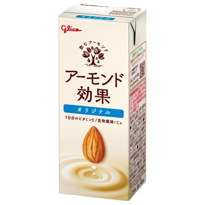 アーモンド効果 送料無料 グリコ オリジナル 200ml 24本×3箱【72本