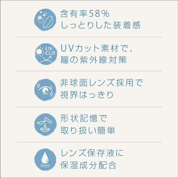 クレオワンデーUVモイスト 30枚入 1箱 コンタクトレンズ 1day 1日使い捨て ワンデー クレオ コンタクト 定期便 定期購入対応｜contactlens-miruno｜04