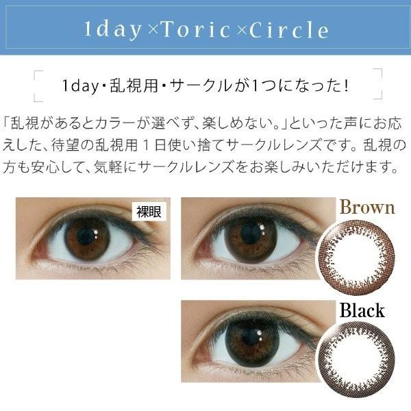 ワンデーアイレリアルuvトーリック 10枚入 6箱 乱視用 使い捨て コンタクトレンズ 1day カラー カラコン サークル ブラウン ブラック コンタクトレンズ通販 ミルーノ 通販 Paypayモール