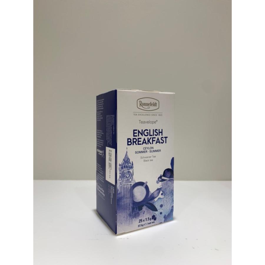 [ティーべロップ]　イングリッシュ・ブレックファースト２５枚入り　Teavelope　ENGLISH BREADFAST　ロンネフェルト |  | 01