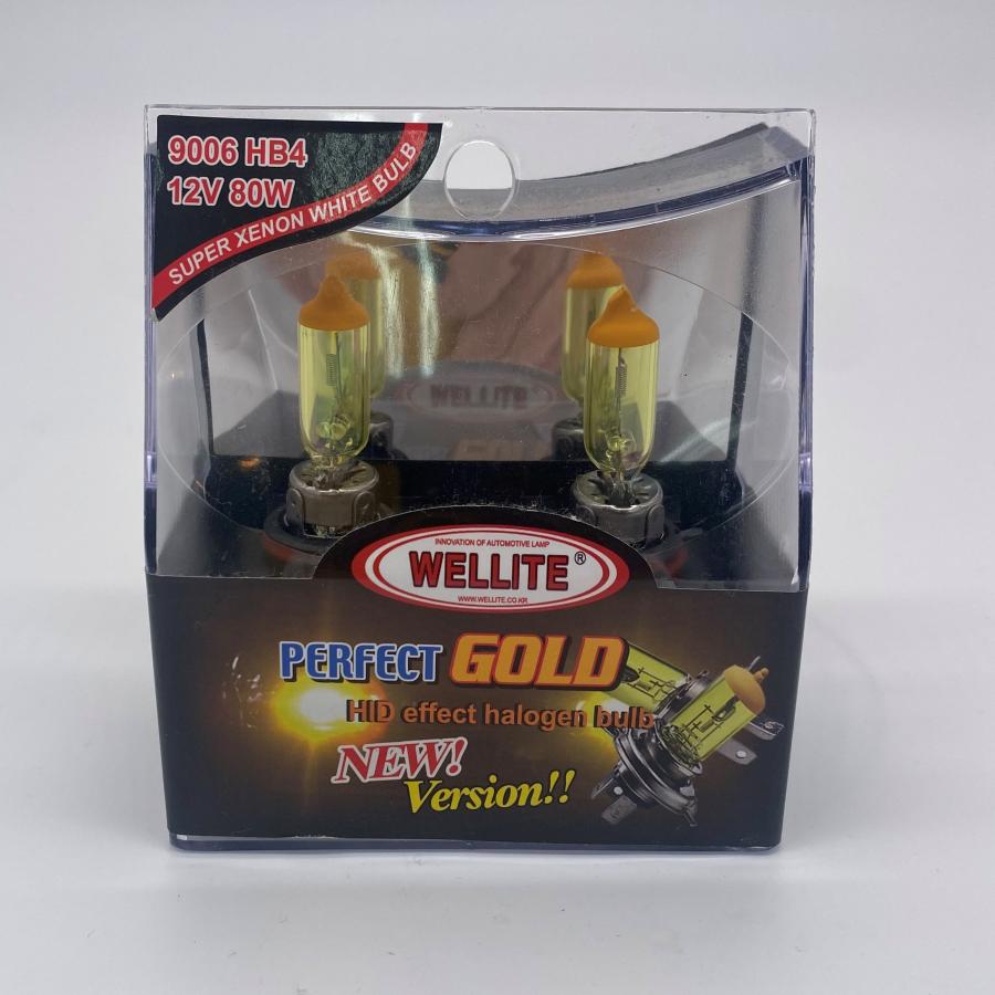 イエローバルブ HB4 ハロゲンバルブ バルブ カラーバルブ イエロー