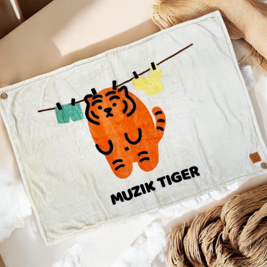 MUZIK TIGER 3WAY ブランケット ムジークタイガー ウチエコ ふわふわ