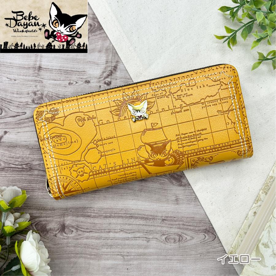 爆買 ベベダヤン 【コンパスローズ】 ラウンドファスナー長財布 財布