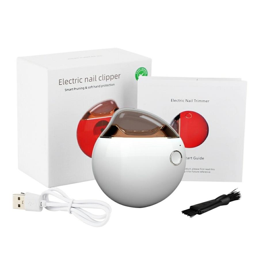電動爪切り 爪切り 爪磨き 削り器 ネイルケア 爪やすり USB充電式 介護用 赤ちゃん 子供用 プレゼント おしゃれ ベビー つめきり 出産祝い ギフト |  | 12