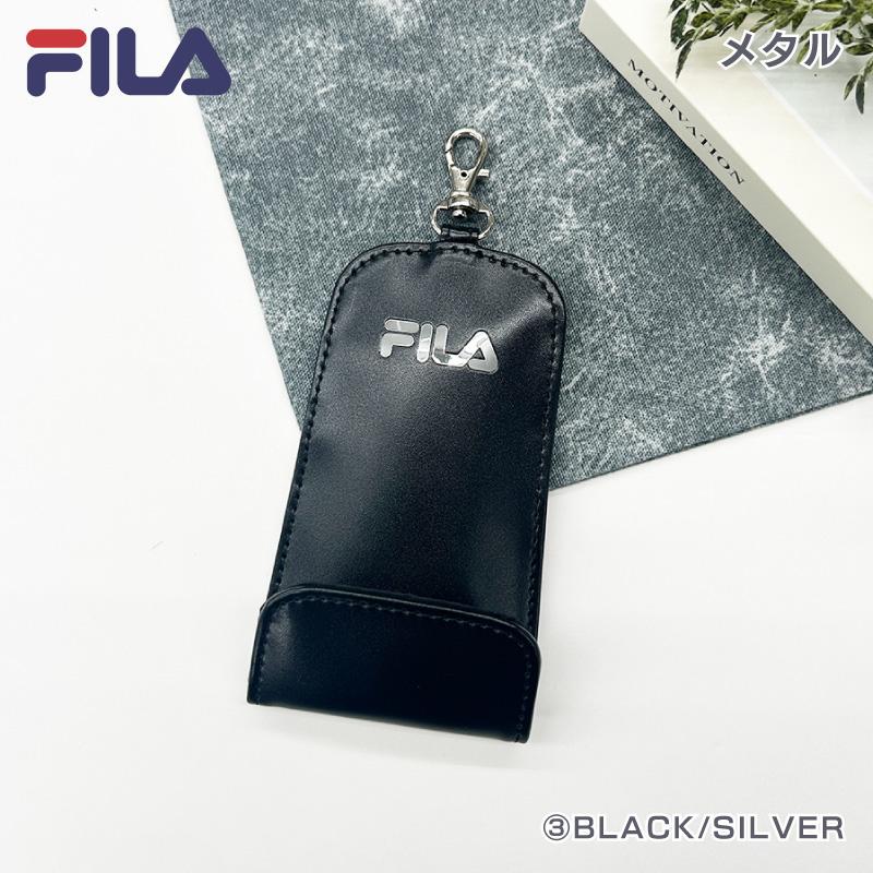 FILA（フィラ） ランドセルキーケース リール付き キッズ キーケース