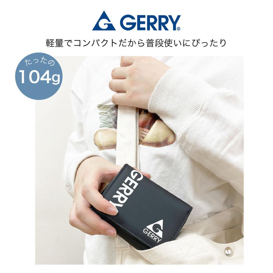 GERRY ジェリー ダブルプリント ミニ財布 ミニウォレット 財布 小銭入れ 札入れ 折り財布 三つ折り財布 メンズ レディース キッズ｜contete｜02