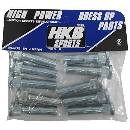 HKB SPORTS HKBスペーサーボルト 10本入 HK-36 ロングハブボルト