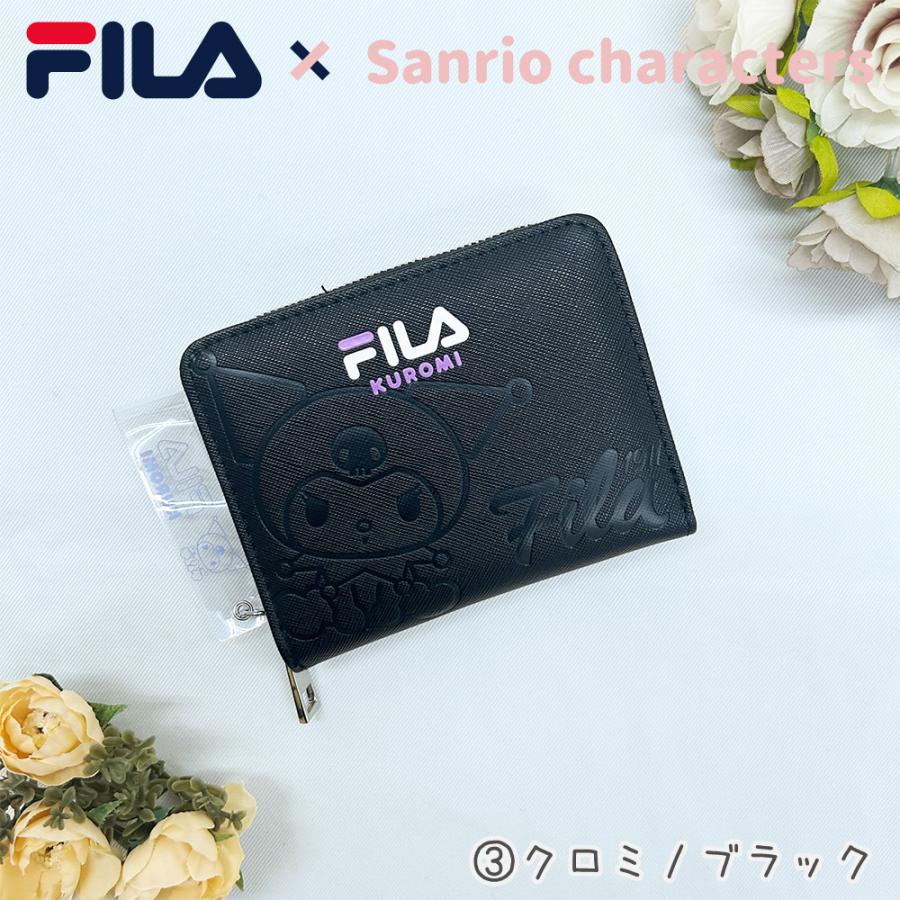 FILA サンリオ コラボ 札入れ 財布 ラウンドファスナー フィラ