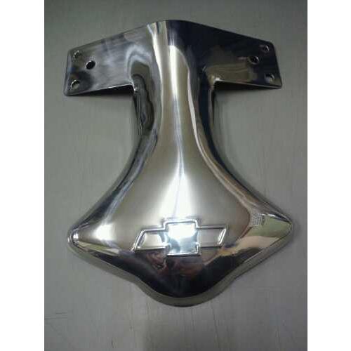 テッド！インパラマフラーオプション 001603] エキゾースト デフレクター ステンレス ボウタイマーク付き