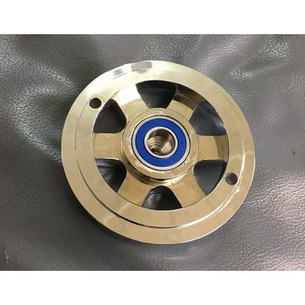 002118] コンチオリジナル モーターエンドキャップ ビレット クローム