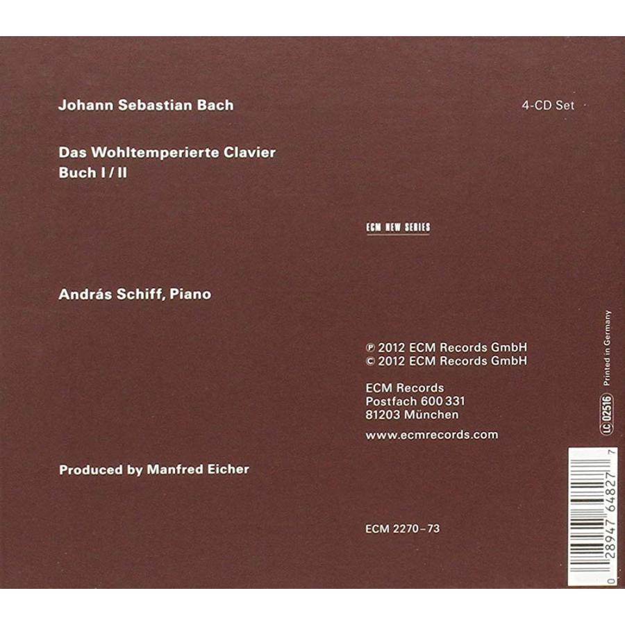 Bach: Das Wohltemperierte Clavier [CD] BACH, J. S.｜continue-efforts｜02