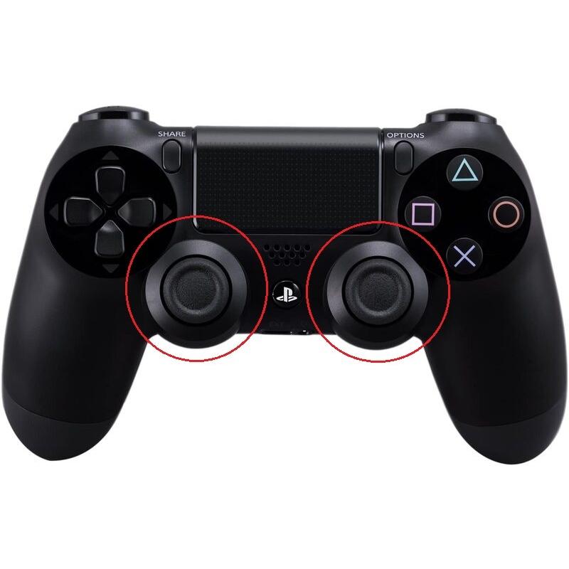 (未使用･未開封品)　PS4 デュアルショック4用 アナログパッド 2個セット ブラック v1yptgt PlayStation PS4デュアルショック4 アナログスティック2個