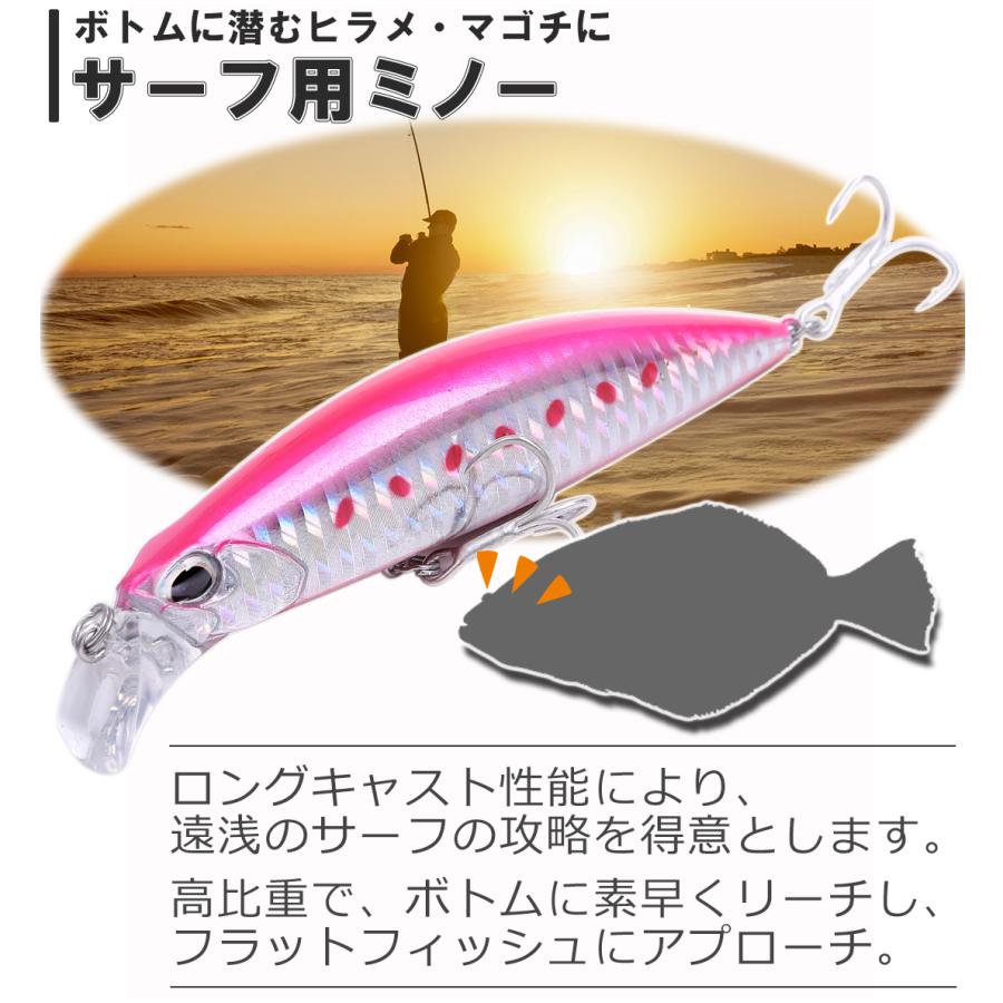 サーフルアー 4個セット|ヘビーシンキング ミノー 9.5cm 30g フック装備|ヒラメ マゴチ :9cm30g-axi:Contyu フィッシングキャンプ - 通販 - Yahoo!ショッピング サーフルアー 4個セット|ヘビーシンキング ミノー 9.5cm 30g フック装備|ヒラメ マゴチ :9cm30g-axi:Contyu フィッシングキャンプ - 通販 - Yahoo!ショッピング