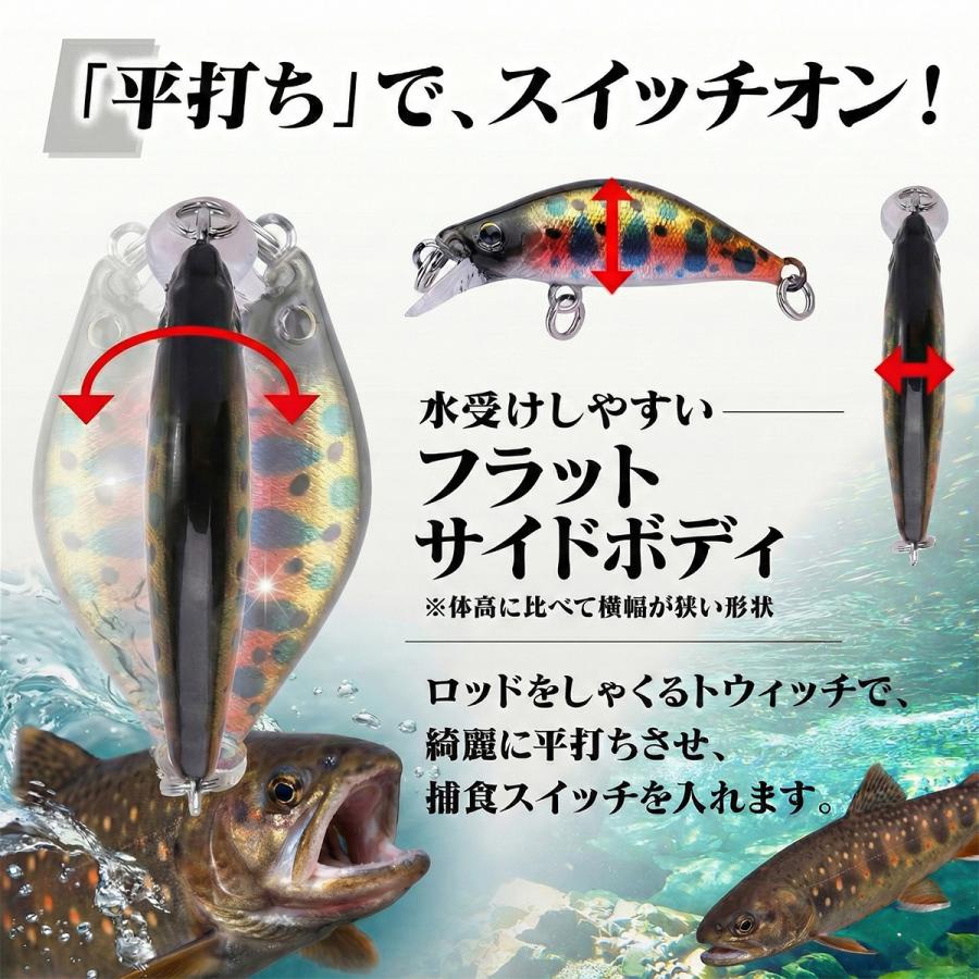 渓流ミノー トラウトルアー 5 セット 35mm 2.8g 35s トラウトミノー