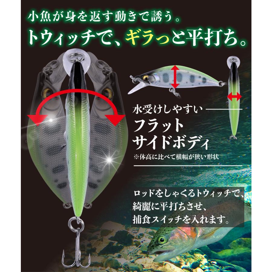 渓流ミノー セット トラウトルアー ヘビーシンキング ルアー 渓流ミノー セット トラウトルアー ヘビーシンキング ルアー
