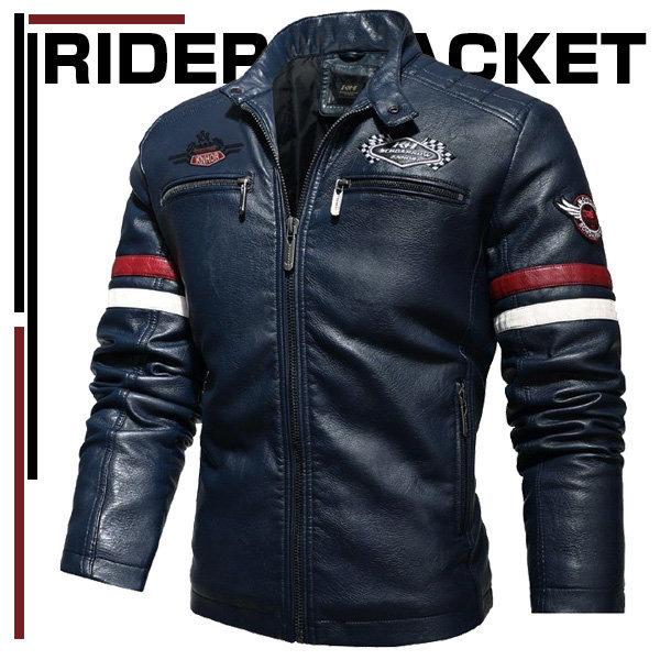 大きいサイズ メンズ ライダースジャケット レザージャケット 革ジャン 立ち襟 ジャンパー バイクジャケット おしゃれ 秋冬 独特の素材