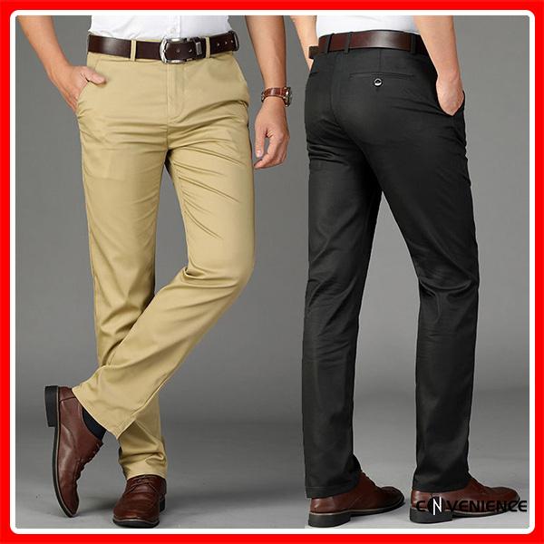 メンズ チノパン 大きいサイズ 脚長 イージーパンツ 細身 春夏 裾上げ済 スリム 伸縮 スキニー