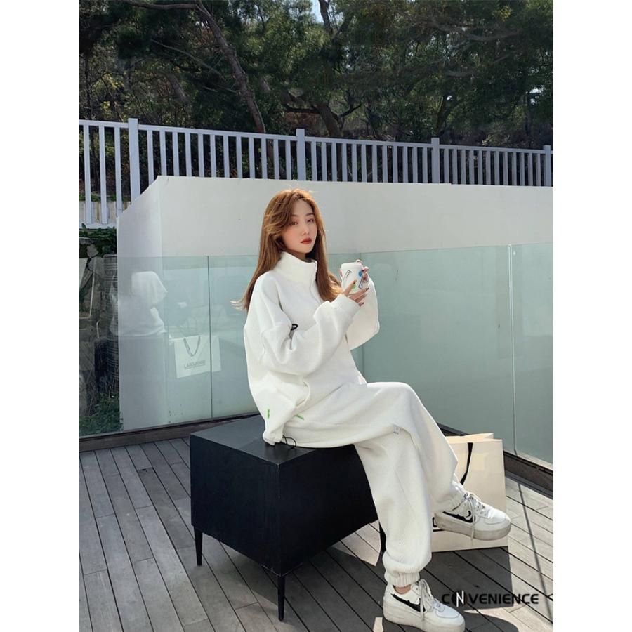 上下セット セットアップ レディース 2点セット スウェット ジャージ