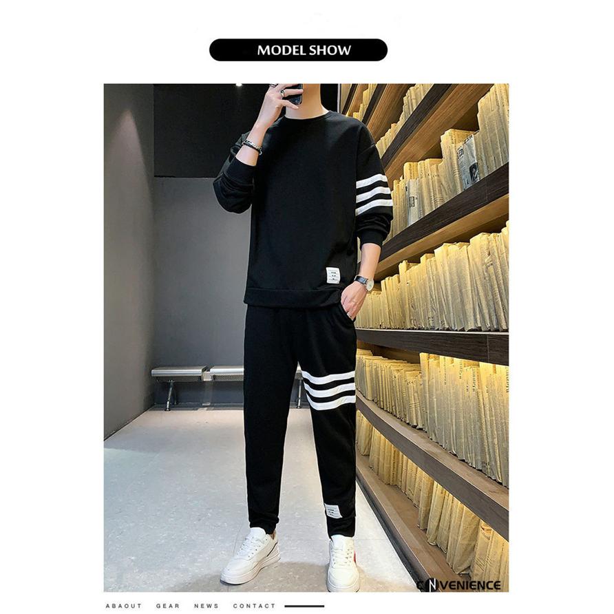 セットアップ スウェット上下 スエット上下 メンズ 上下セット ジャージ パーカー パンツ 普段着 ルームウェア スポーツウェア 無地 ライン柄 大きいサイズ conve Convenience ヤフー店 通販 Yahoo ショッピング