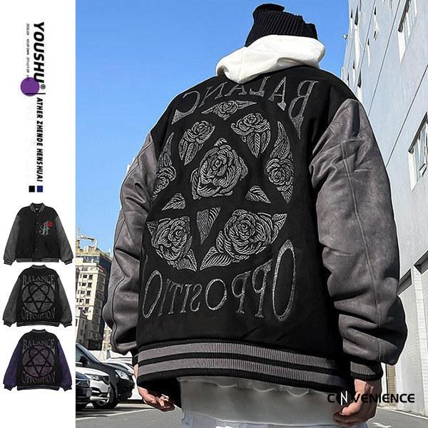 スタジャン スタジアムジャンパー レディース メンズ ジャケット ブルゾン アウター 野球服 スポーツウエア 切り替え オシャレ アウトドア 大きいサイズ 年間定番