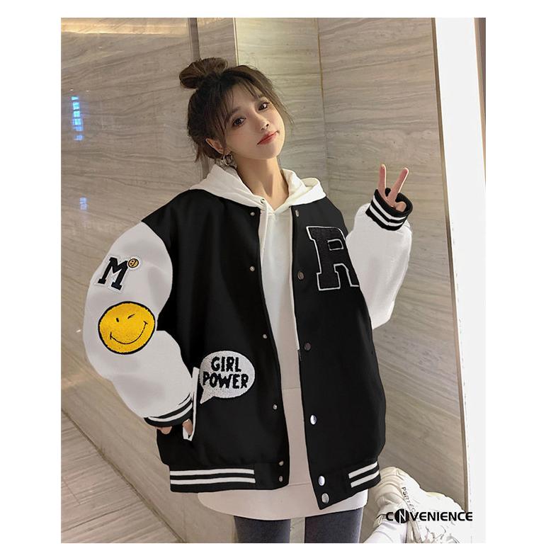 スタジャン 中綿 レディース スタジアムジャンパー 中綿ジャケット ジャンパー ゆったり 冬 アウター スポーツ風 カジュアル お洒落 Outlet Sale