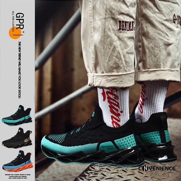 送料無料 ランニングシューズ メンズ ブランド 厚底 スニーカー メッシュ 通気 軽量 幅広 ウォーキング スポーツ カジュアル 歩きやすい 履きやすい おしゃれ 2236conve Convenience ヤフー店 通販 Yahoo ショッピング