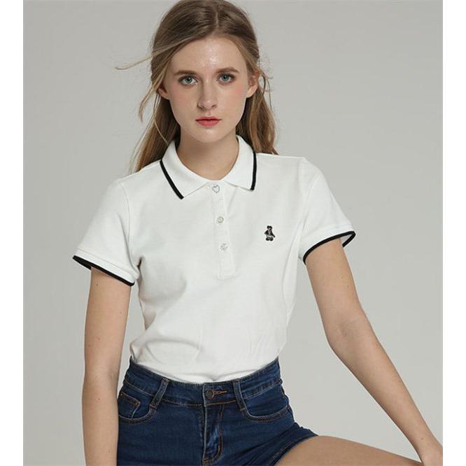 数量は多-ポロシャツ レディース 薄手 スリム 細身 トップス ゴルフ