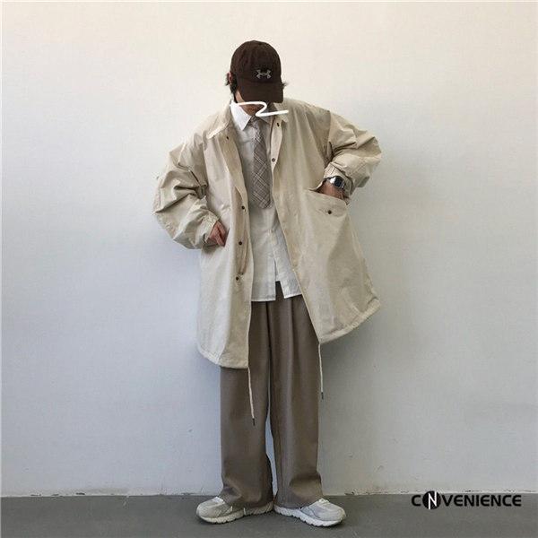 ステンカラーコート メンズ おしゃれ ビジネスコート ロングコート アウター 大きいサイズ ゆったり 着痩せ 細身 カジュアル ブランド 秋冬 代 30代 40代 50代 Cofukua Convenience ヤフー店 通販 Yahoo ショッピング