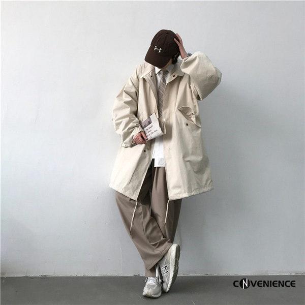 ステンカラーコート メンズ おしゃれ ビジネスコート ロングコート アウター 大きいサイズ ゆったり 着痩せ 細身 カジュアル ブランド 秋冬 代 30代 40代 50代 Cofukua Convenience ヤフー店 通販 Yahoo ショッピング